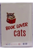 Şirin Kedi Desenli A5 Boy Simli Ve Sulu Kapaklı Defter Mls-305 - 2