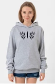 Demon Slayer Anime Upper Moon Demon Eyes Grimelanj Kadın 3ip Kapşonlu Sweatshirt - 1