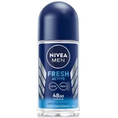 Nivea Men Fresh Active Erkek Deodorant Roll-On 50 ml - 1