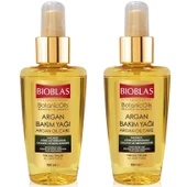 Bioblas Botanic Oils Argan Saç Bakım Yağı 100 ml 2 ADET - 1