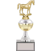 ODAK KUPA - Figürlü Kupalar - At Figürlü Kupalar FG-045 C - 28 cm - 1