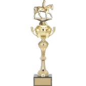ODAK KUPA - Figürlü Kupalar - At / Binici Figürlü Kupalar FG-062 B - 46 cm - 1