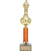 ODAK KUPA - Figürlü Kupalar - Judo / Karate Figürlü Kupalar FG-055 A - 46 cm - 1