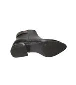 YAZKIŞ Kadın Siyah Krem (nut) Cilt Bileği Taşlı 11cm Bilekboyu Fashıon Bot - 8