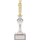 ODAK KUPA - Figürlü Kupalar - Mezuniyet Kadın Figürlü Kupalar FG-030 C - 33 cm - 1