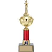 ODAK KUPA - Figürlü Kupalar - Satranç Figürlü Kupalar FG-053 C - 37 cm - 1