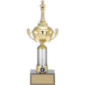 ODAK KUPA - Figürlü Kupalar - Satranç Figürlü Kupalar FG-058 C - 37 cm - 1