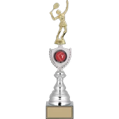 ODAK KUPA - Figürlü Kupalar - Tenis Kadın Figürlü Kupalar FG-035 B - 42 cm - 1