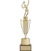 ODAK KUPA - Figürlü Kupalar - Tenis Kadın Figürlü Kupalar FG-040 A - 41 cm - 1