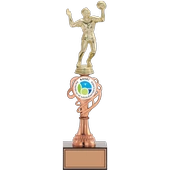 ODAK KUPA - Figürlü Kupalar - Voleybol Erkek Figürlü Kupalar FG-034 C - 35 cm - 1