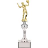 ODAK KUPA - Figürlü Kupalar - Voleybol Kadın Figürlü Kupalar FG-030 C - 34 cm - 1