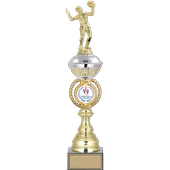 ODAK KUPA - Figürlü Kupalar - Voleybol Kadın Figürlü Kupalar FG-066 B - 47 cm - 1