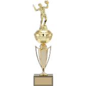 ODAK KUPA - Figürlü Kupalar - Voleybol Kadın Figürlü Kupalar FG-067 B - 44 cm - 1