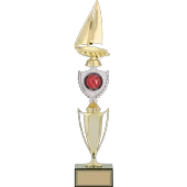 ODAK KUPA - Figürlü Kupalar - Yelken Figürlü Kupalar FG-042 B - 48 cm - 1