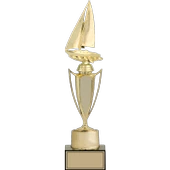 ODAK KUPA - Figürlü Kupalar - Yelken Figürlü Kupalar FG-040 B - 40 cm - 1