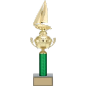 ODAK KUPA - Figürlü Kupalar - Yelken Figürlü Kupalar FG-050 A - 45 cm - 1