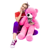 Yeni Yıla Özel : Elinde Baskılı Kalbi Ve Noel Şapkalı 90 cm Papyonlu Peluş Ayıcık - Yeni Yıl Temalı thumbnail 9