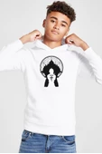 Fullmetal Alchemist Anime Logo Beyaz Çocuk 3ip Kapşonlu  Sweatshirt thumbnail 1