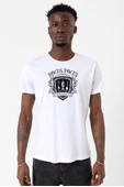 Hocus Pocus University Beyaz Erkek Bisikletyaka Tshirt - 1