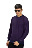 Erkek Spor Sıfır Yaka Sweatshirt R2270 BGL-ST03187 thumbnail 9
