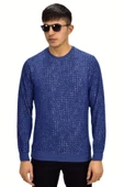 Erkek Spor Sıfır Yaka Sweatshirt R2264 BGL-ST03186 - 1