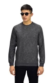 Erkek Spor Sıfır Yaka Sweatshirt R2264 BGL-ST03186 - 2