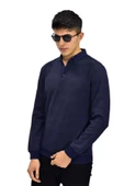 Erkek Polo Yaka Sweatshirt R2252 BGL-ST03199 thumbnail 7