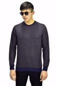 Erkek Spor Sıfır Yaka Sweatshirt R2266 BGL-ST03183 thumbnail 3