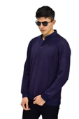 Erkek Polo Yaka Sweatshirt R2253 BGL-ST03200 - 11