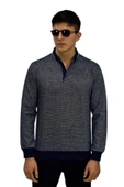 Erkek Polo Yaka Sweatshirt R2254 BGL-ST03197 - 5