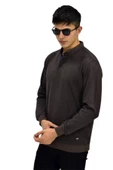 Erkek Polo Yaka Sweatshirt R2254 BGL-ST03197 - 6