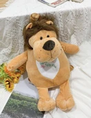 Aslan Peluş Yumşacık Sırt Çantasın  45 cm - 1