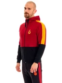Galatasaray Orijinal Kapüşonlu Sweat Fermuarlı Gs Sweat - 3