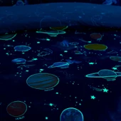 Soley | Galaxy | %100 Pamuk Tek Kişilik Nevresim Takımı - 2