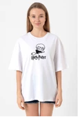 HP Fly Beyaz Kadın Oversize Tshirt - 1