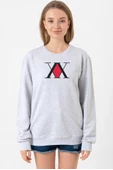 Hunter x Hunter Anime Logo Grimelanj Kadın 2ip Sweatshirt thumbnail 1