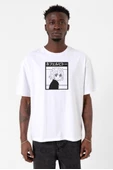 Hunter x Hunter Anime Neferpitou Beyaz Erkek Oversize Tshirt - 1