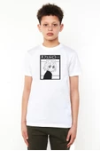 Hunter x Hunter Anime Neferpitou Beyaz Çocuk Bisikletyaka Tshirt - 1