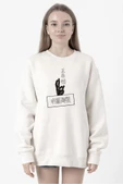 Jujutsu Kaisen Anime Gojo Satoru Beyaz Kadın 2ip Sweatshirt - 1