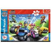 Trefl Paw Patrol Motosikletlerde 100 parça Puzzle/Yapboz - 3
