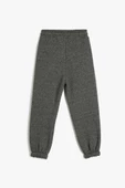 Koton Erkek Çocuk Basic Jogger Eşofman Altı Beli Bağlamalı Cepli Şardonlu - 2