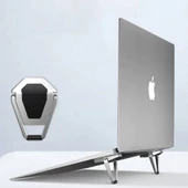 Polham Laptop Masaüstü Tutucu Yükseltici Laptop Yükseltici Laptop Stand Laptop Havalandırma Yükselti - 4