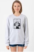 Jujutsu Kaisen Anime Satoru Gojo Lets Get A Little Crazy Grimelanj Kadın 2ip Sweatshirt thumbnail 1