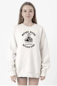 Michael Myers Butcher Shop Beyaz Kadın 2ip Sweatshirt - 1