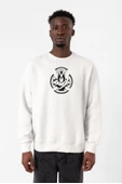 Monogatari Anime Koyomi Vampire Symbol Beyaz Erkek 2ip Sweatshirt - 1