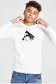 Monogatari Anime Suruga Monkey Symbol Beyaz Çocuk 3ip Kapşonlu  Sweatshirt - 1
