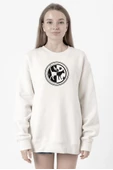 Monogatari Anime Tsubasa Cat Symbol Beyaz Kadın 2ip Sweatshirt thumbnail 1