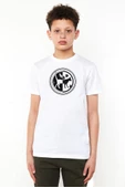Monogatari Anime Tsubasa Cat Symbol Beyaz Çocuk Bisikletyaka Tshirt - 1