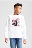 My Hero Academi Uravity Minimal Beyaz Çocuk 2ip Sweatshirt - 1