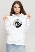 Oogie Boogie Beyaz Kadın 3ip Kapşonlu Sweatshirt - 1